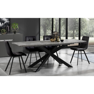 ORESTELUCHETTA set 4 sedie AMELIE BLACK