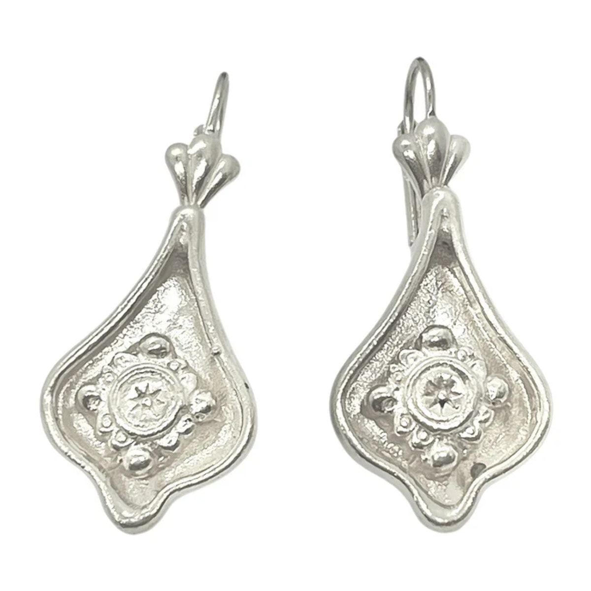 Pack pendientes dormilona en plata 10µ envejecido