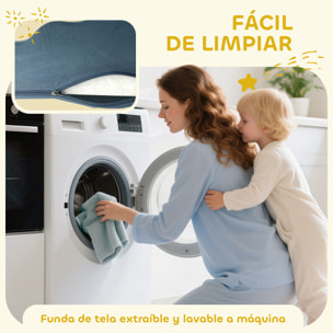 Juego de 9 Bloques de Espuma para Niños, Bloques de Psicomotricidad con Fundas de Terciopelo Lavables, Set de Escalada para Interior, para Escalar y Gatear, Multicolor