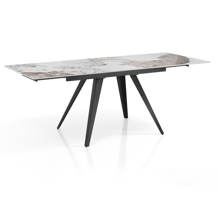 Tomasucci Table extensible EKA ONICE MARBRE