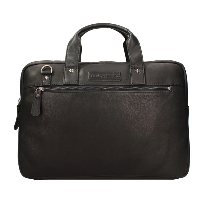 Borsa a tracolla  da uomo In Vera pelle Made in Italy 38,5x26x4 cm