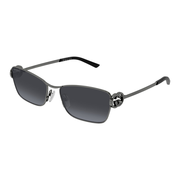 Gafas de Sol Gucci GG2045S-001 de Metal Mujer 58 mm