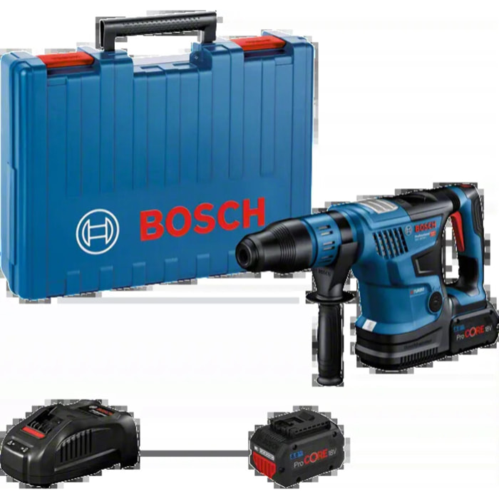 Perforateur SDS-Max GBH18V-36 C BOSCH 2X8.0Ah +GAL1880CV - 0611915002