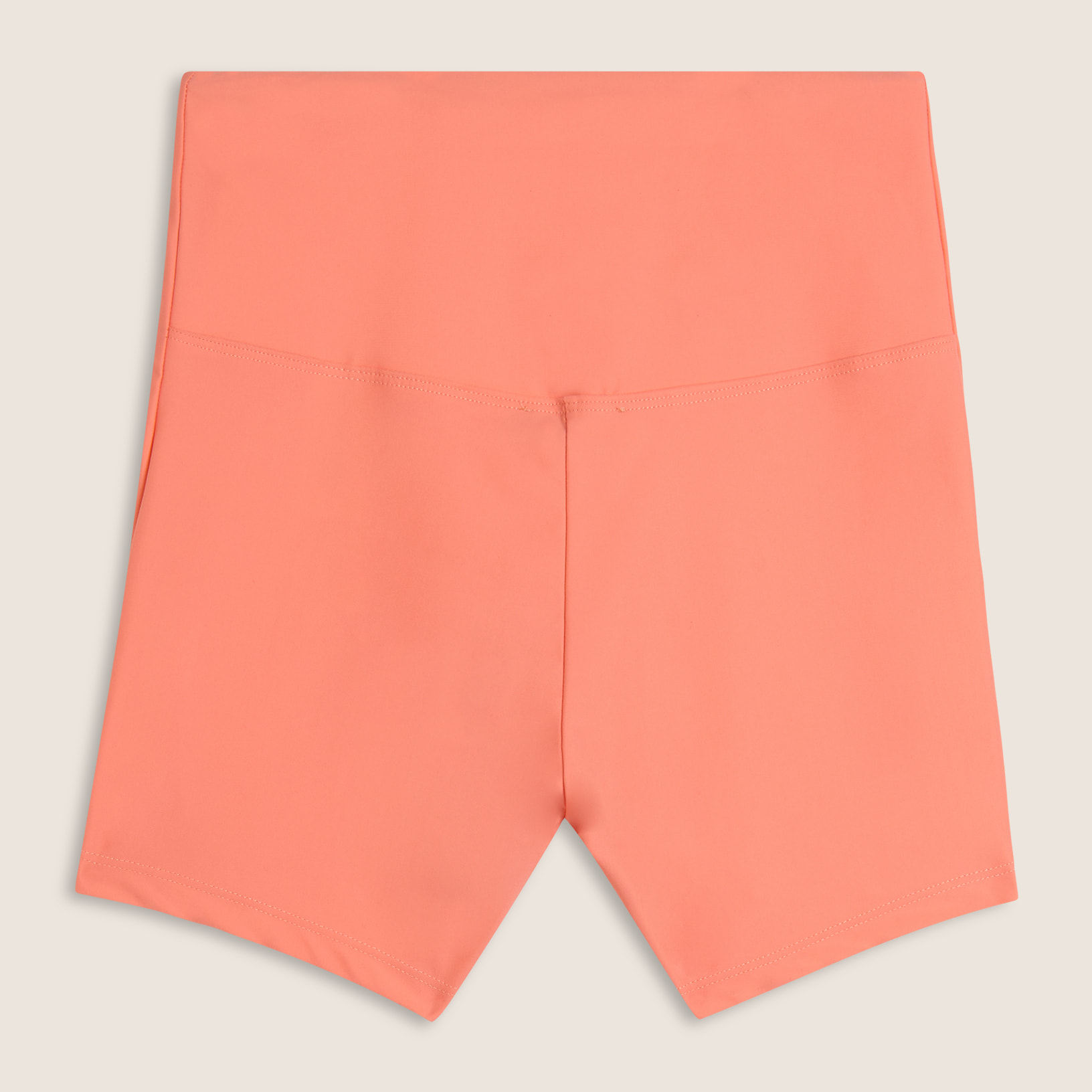 Leggings shorts Vita Alta con bordature a contrasto