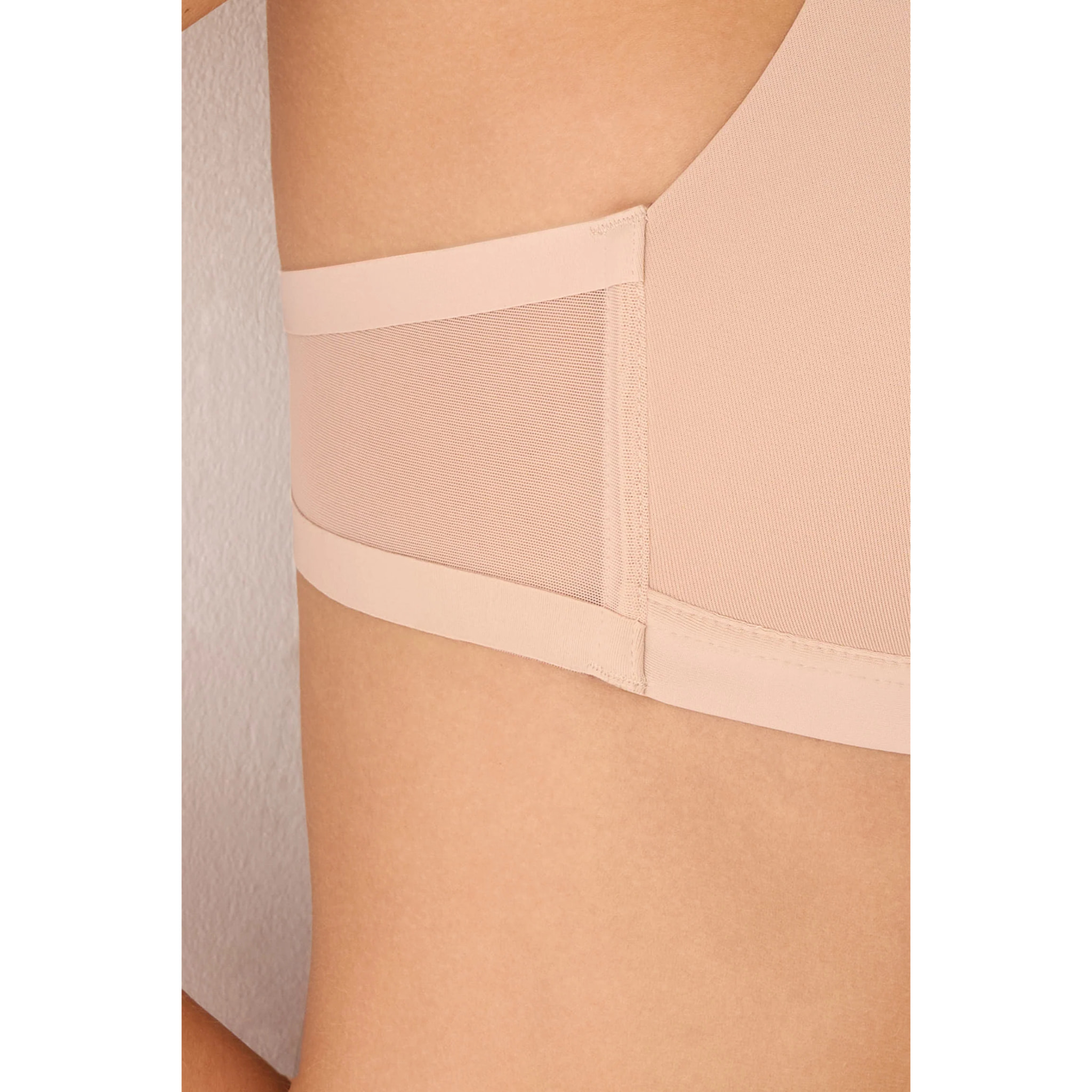 Reggiseno senza ferretto con imbottitura Beige