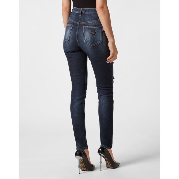 PHILIPP PLEIN Super High Waist Jegging