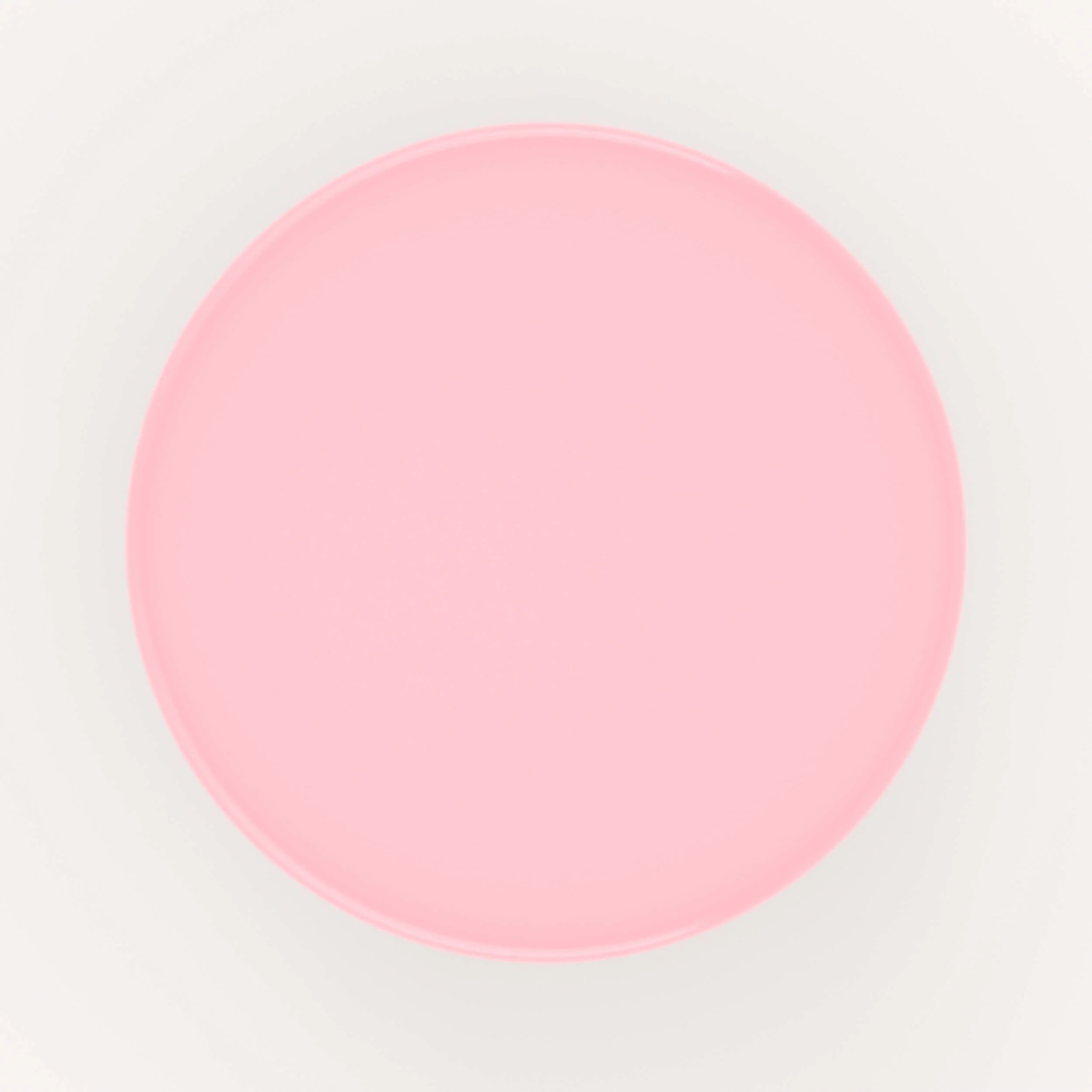 Table d'appoint ronde en métal rose D30 cm - Athéna