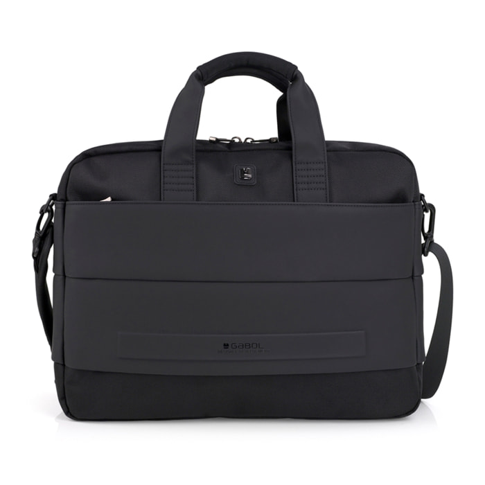 Maletín para portátil Gabol Capital resistente al agua con dos compartimentos