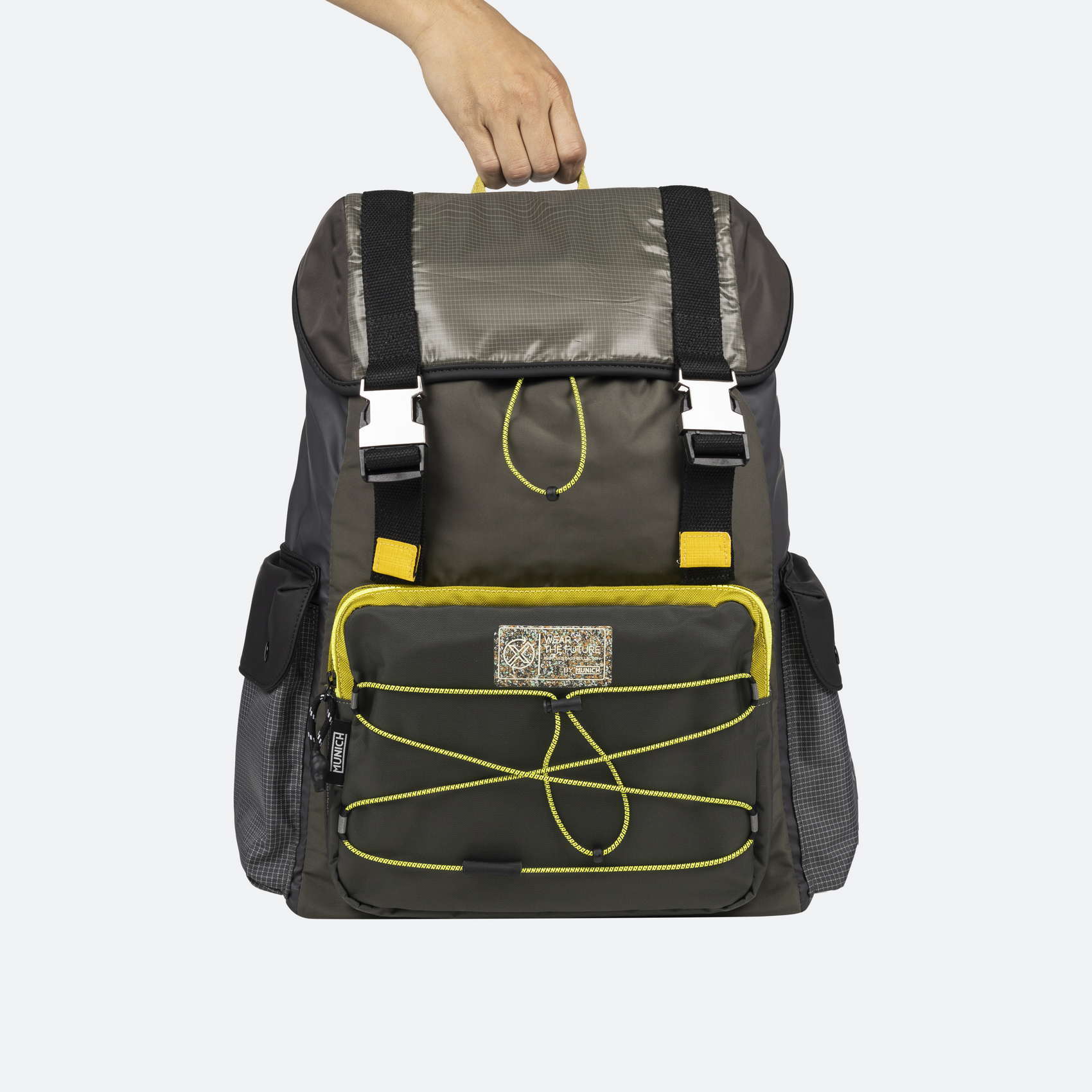 RECYCLED X 4.0 FW24 BACKPACK KHAKI