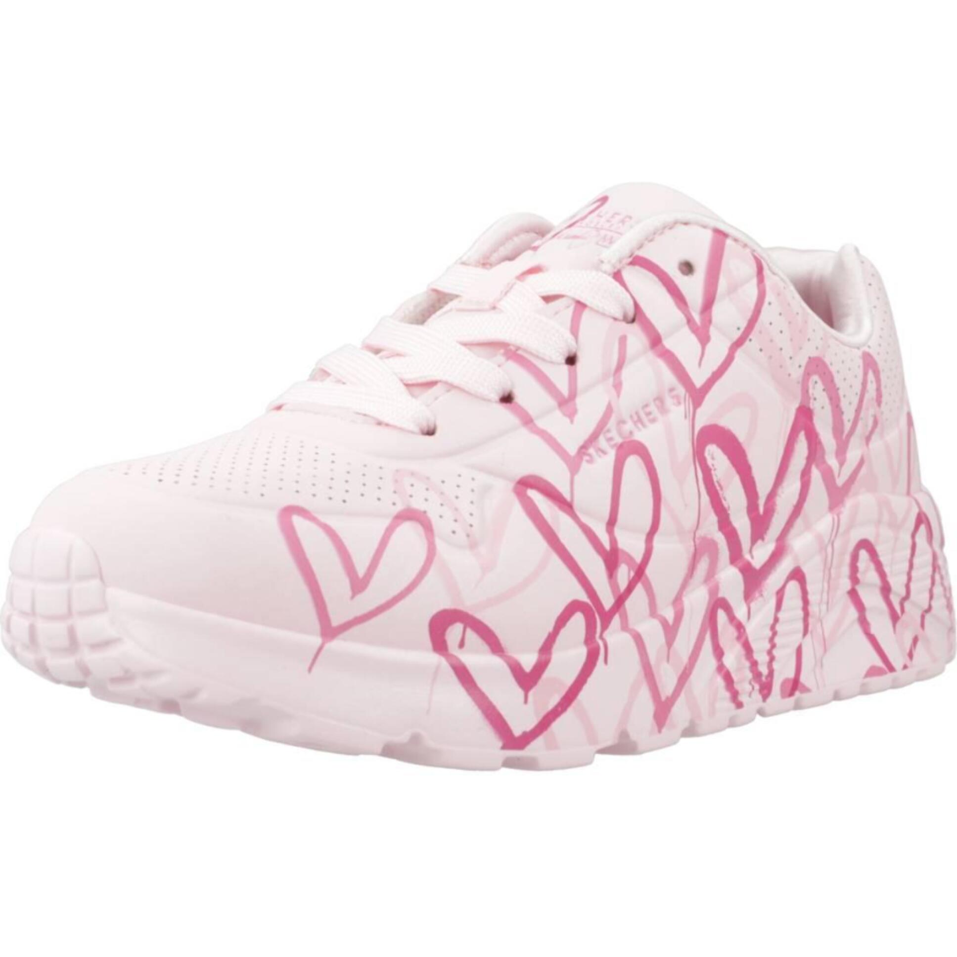 Zapatillas Niña Skechers X Jgoldcrown Rosa