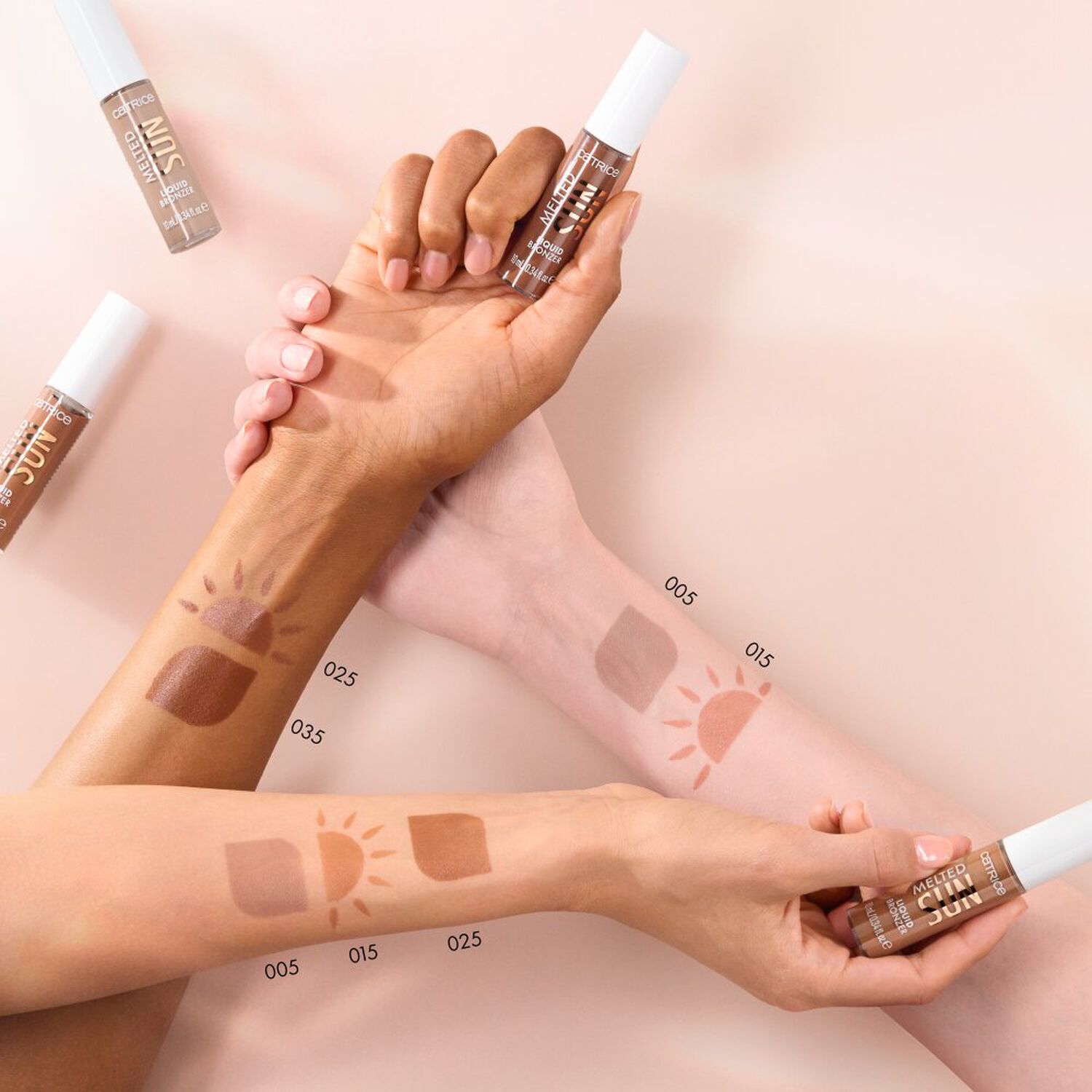 Melted Sun Liquid Bronzer - Bronzeur Liquide Crémeux Fini Mat Naturel