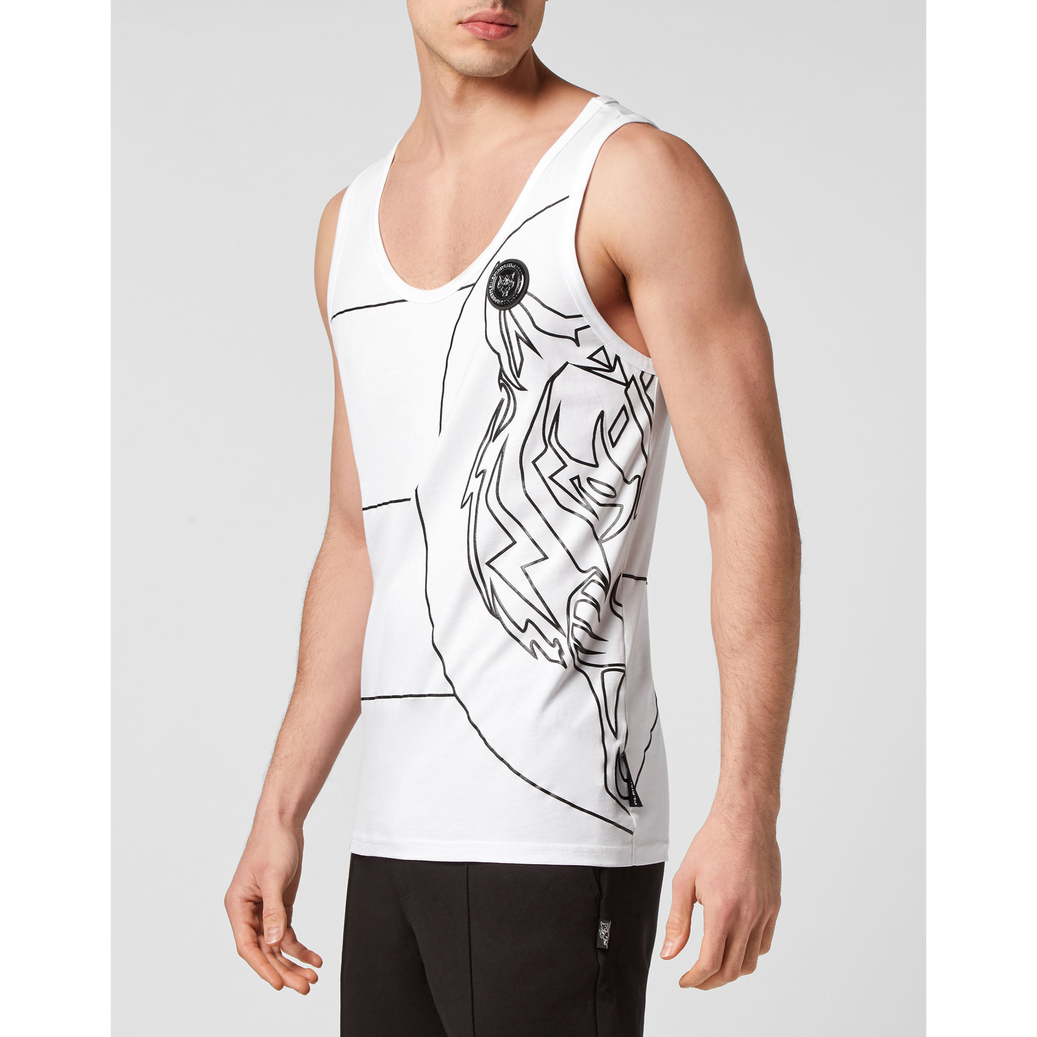 PLEIN SPORT Camiseta de tirantes TIGER