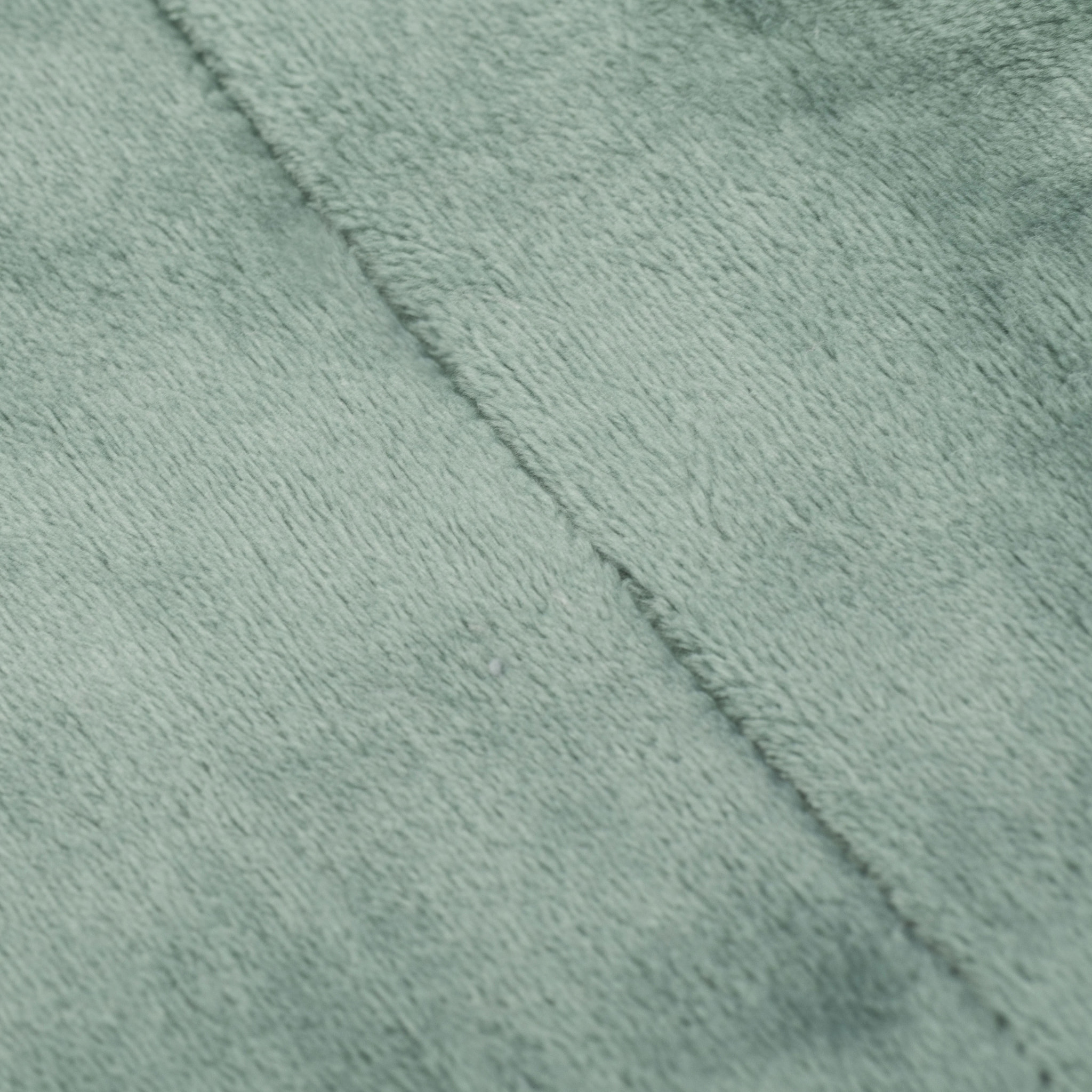 Manta velvet sherpa verde frances