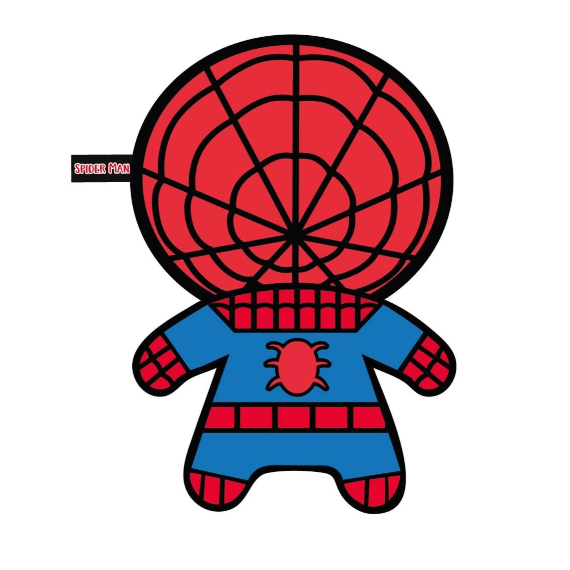 Juguete peluche para perros diseño spiderman