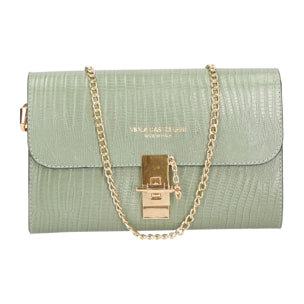Borsa a tracolla  da donna In Vera pelle Made in Italy 23x13x5 cm