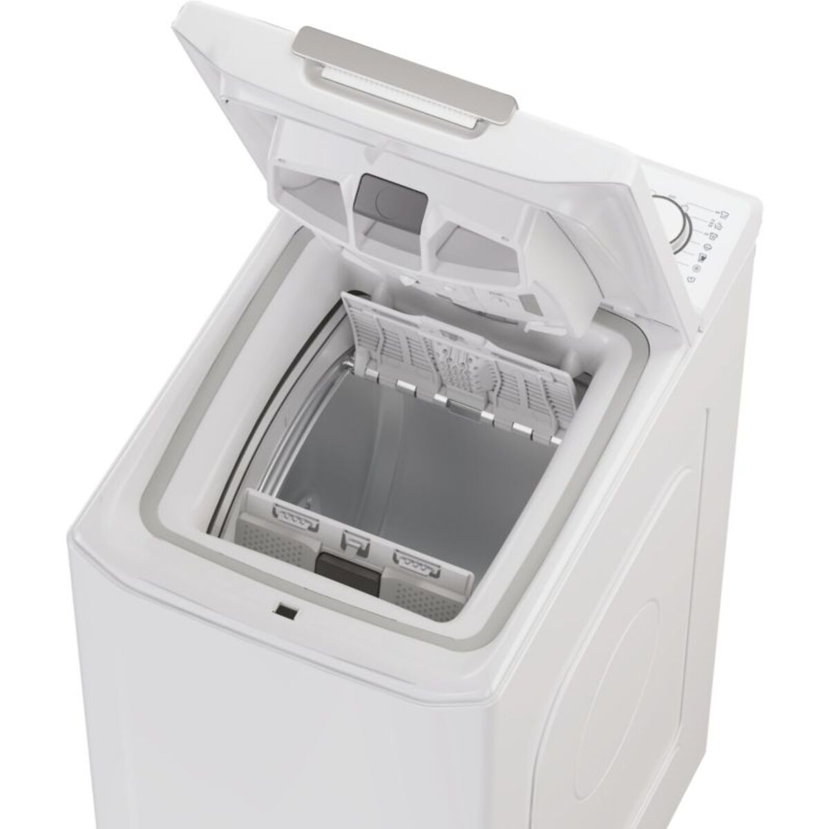 Lave linge top CANDY TCA474TM5-S