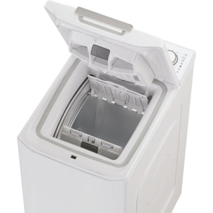Lave linge top CANDY TCA474TM5-S