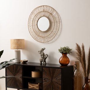 Miroir corde Millie beige H75cm