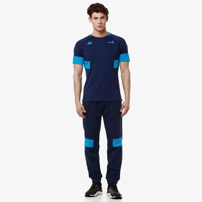 Kappa - T-Shirts & Top Uomo Blu - Supporter Adobi Alpine F1