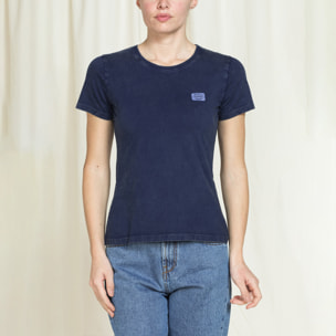 T-SHIRT GIROCOLLO REPLICA IN JERSEY