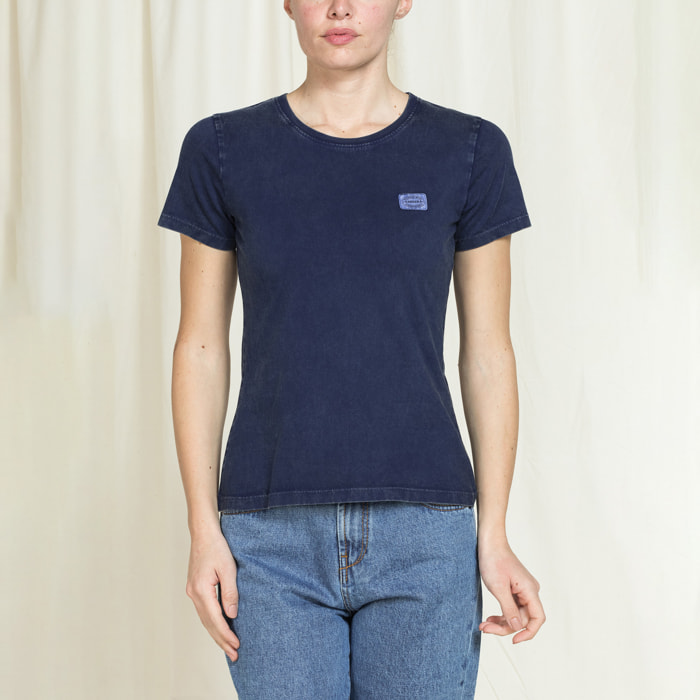 T-SHIRT GIROCOLLO REPLICA IN JERSEY