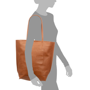 Baranello bolso de hombro mujer. Piel auténtica Dollaro.