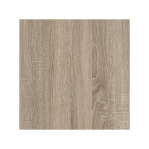 Étagère H. 198 x L. 54 cm décor chêne sonoma avec 5 étagères - MIA