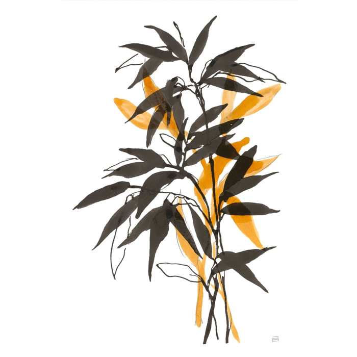 Tableau orange bambou Tableau alu Dibond