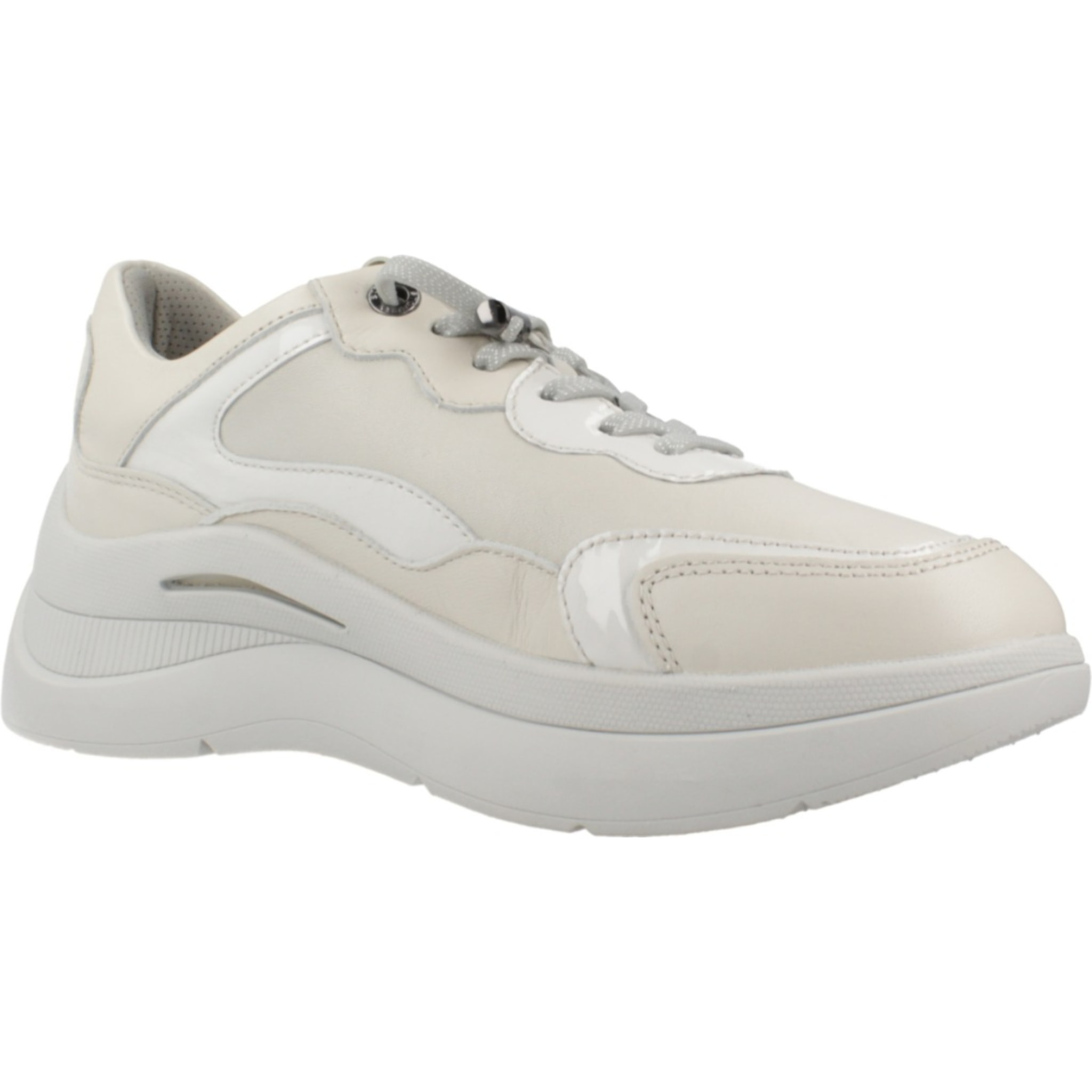 Sneakers de  Mujer de la marca STONEFLY  modelo ROCHA 5 NAPPA LTH/PATENT LTH White