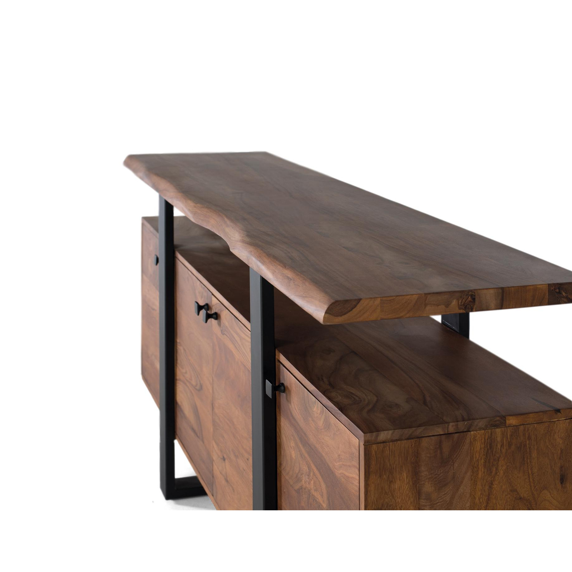 Aparador de Madera de Palisandro Estilo Industrial
