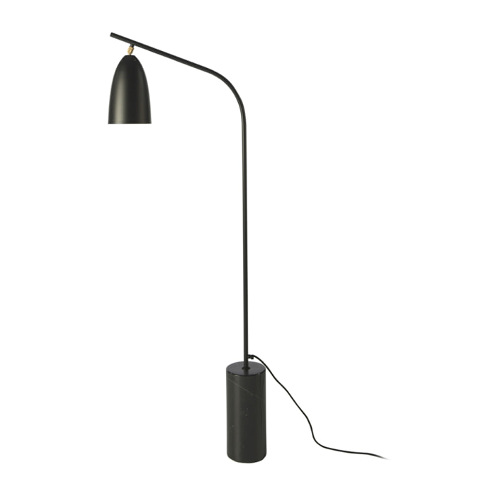 Lámpara de pie acero inoxidable 62x15x147cm