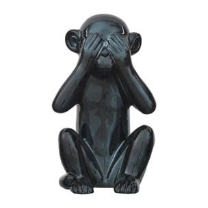 Statue Singe Noir H30cm
