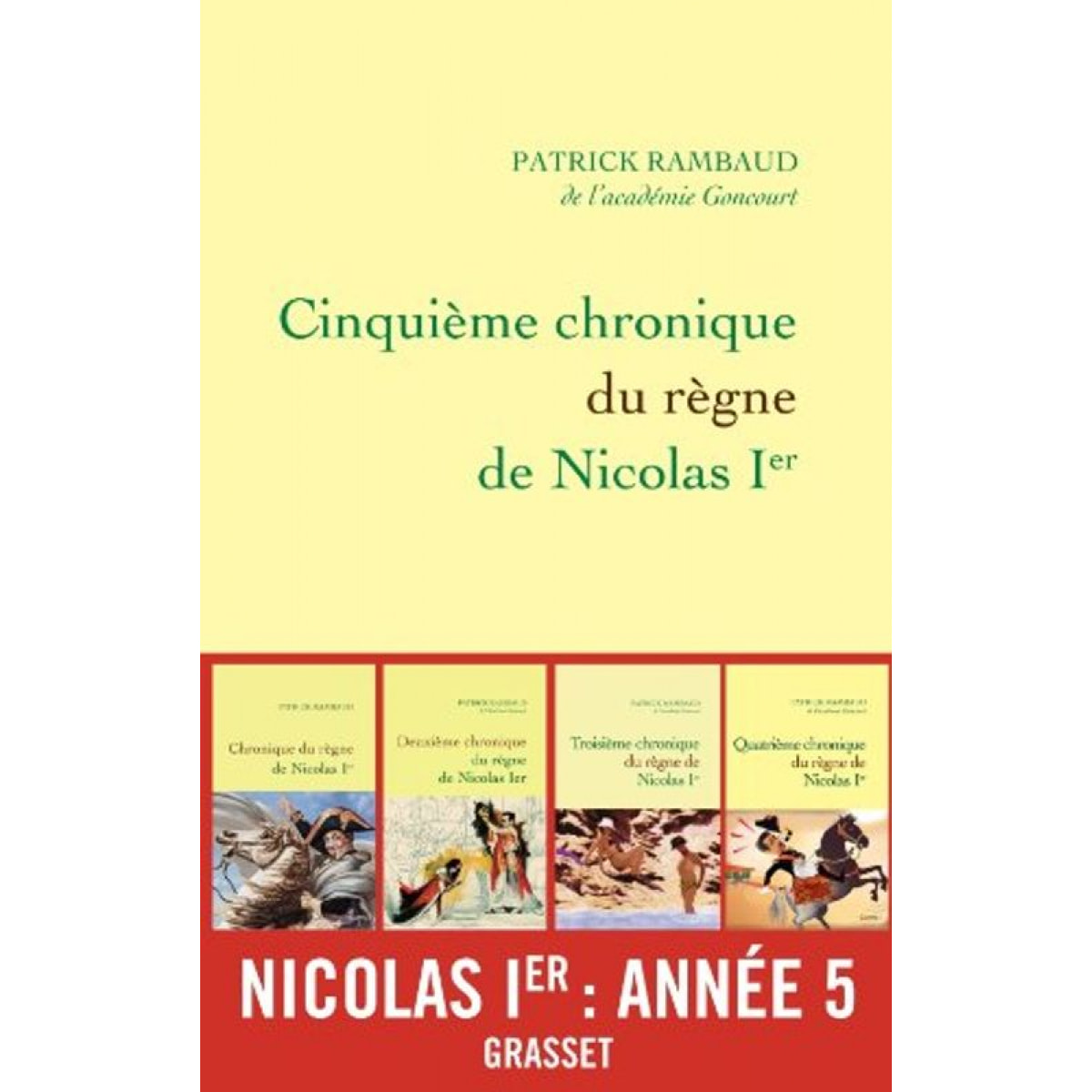 Rambaud, Patrick | Cinquième chronique du règne de Nicolas Ier | Livre d'occasion