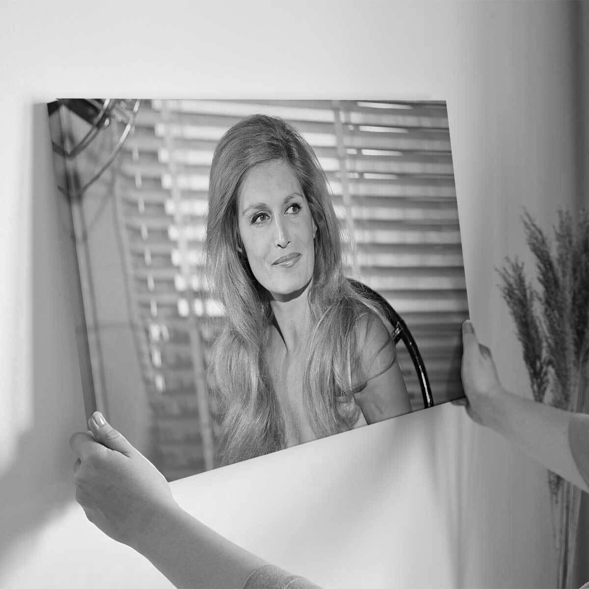 Tableau de chanteuse Dalida Une légende Toile imprimée