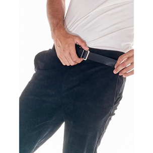 Pantalón de hombre con pana elástica Neutros