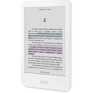 Liseuse eBook KOBO Clara Colour Blanche