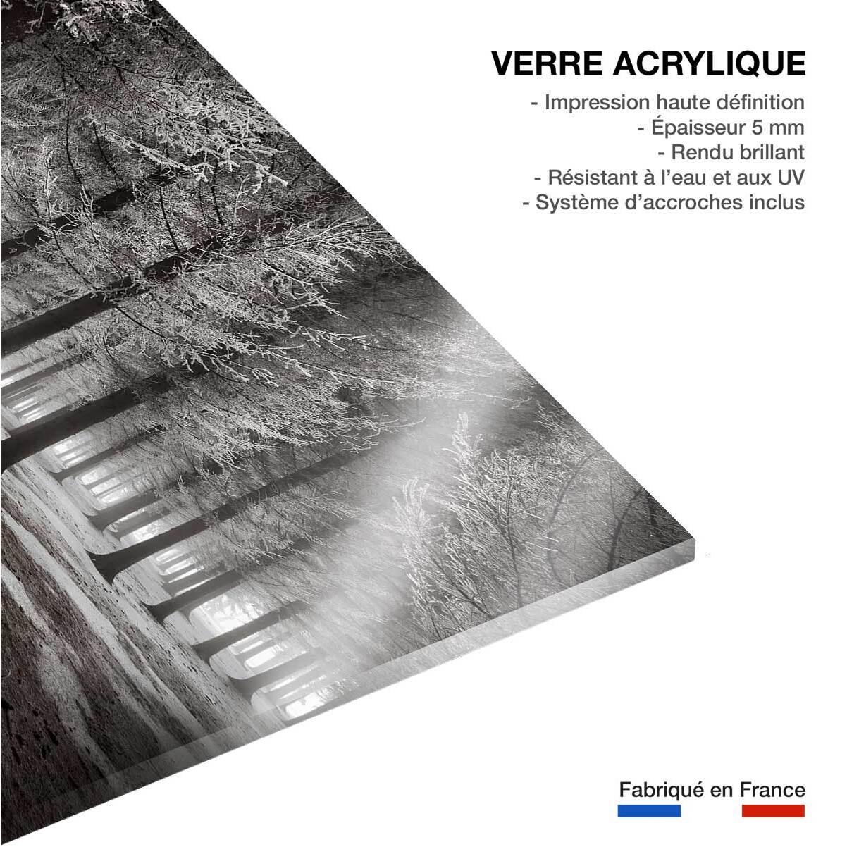 Tableau deco debut d'hiver Tableau plexiglas