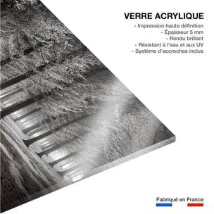 Tableau deco debut d'hiver Tableau plexiglas