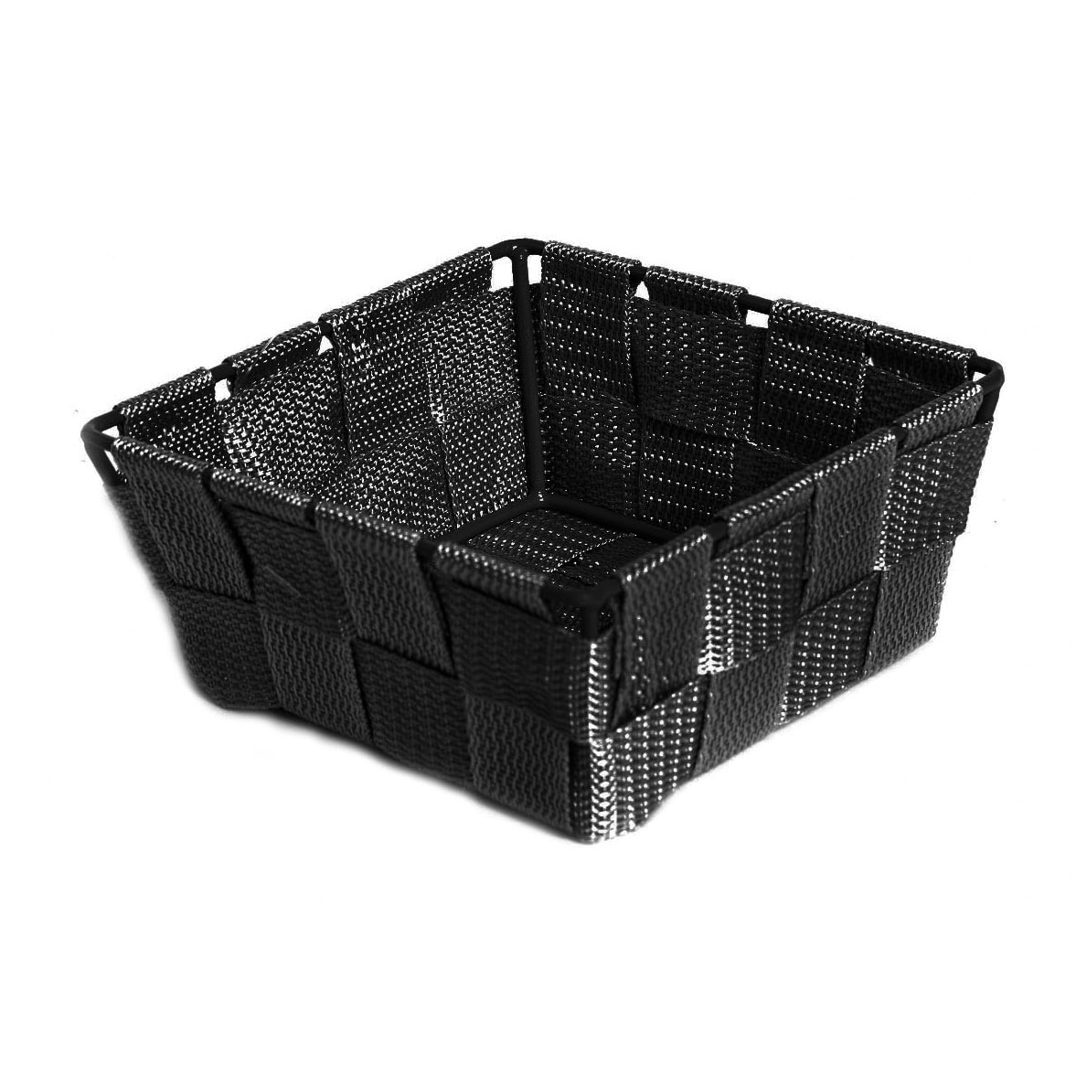 Contenitore Rattan 14*14*6 Nero