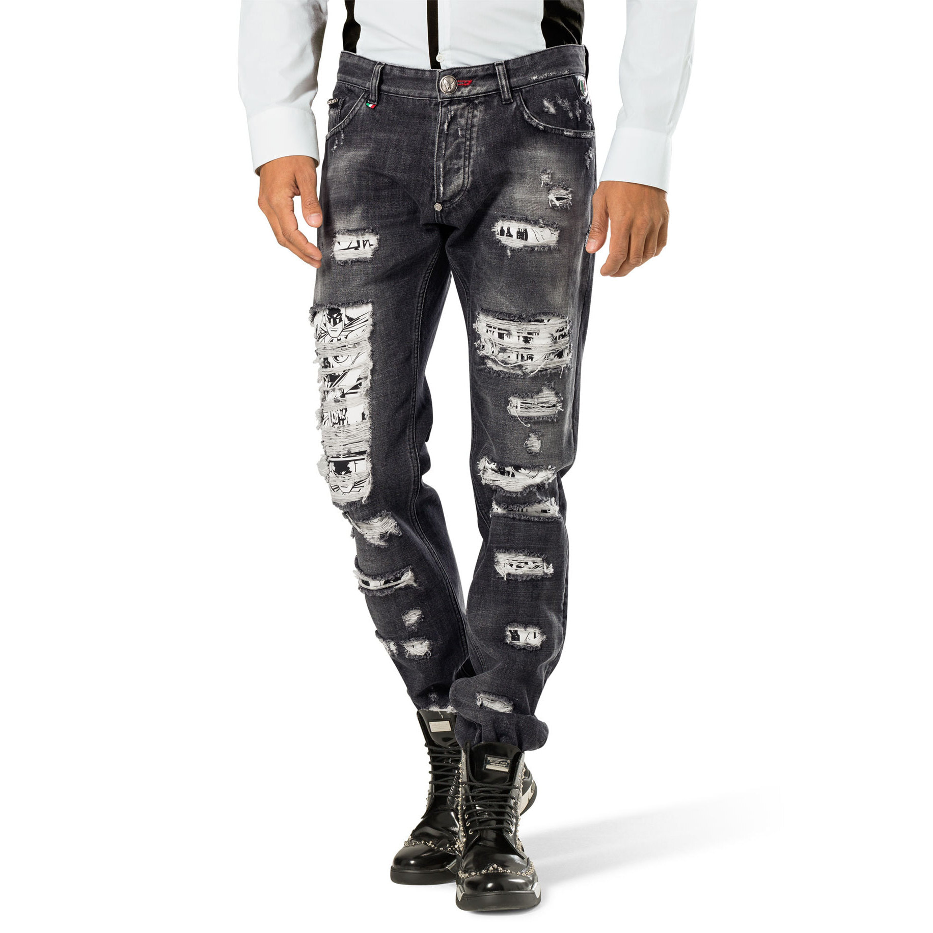 PHILIPP PLEIN straight cut "all i need"