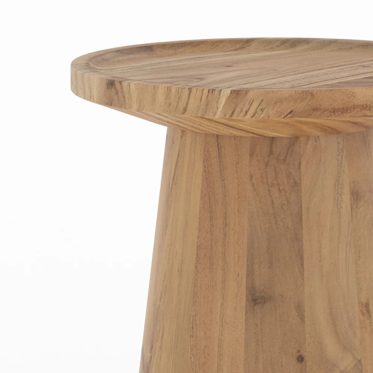 Table d'appoint en bois massif d'acacia - Capucine