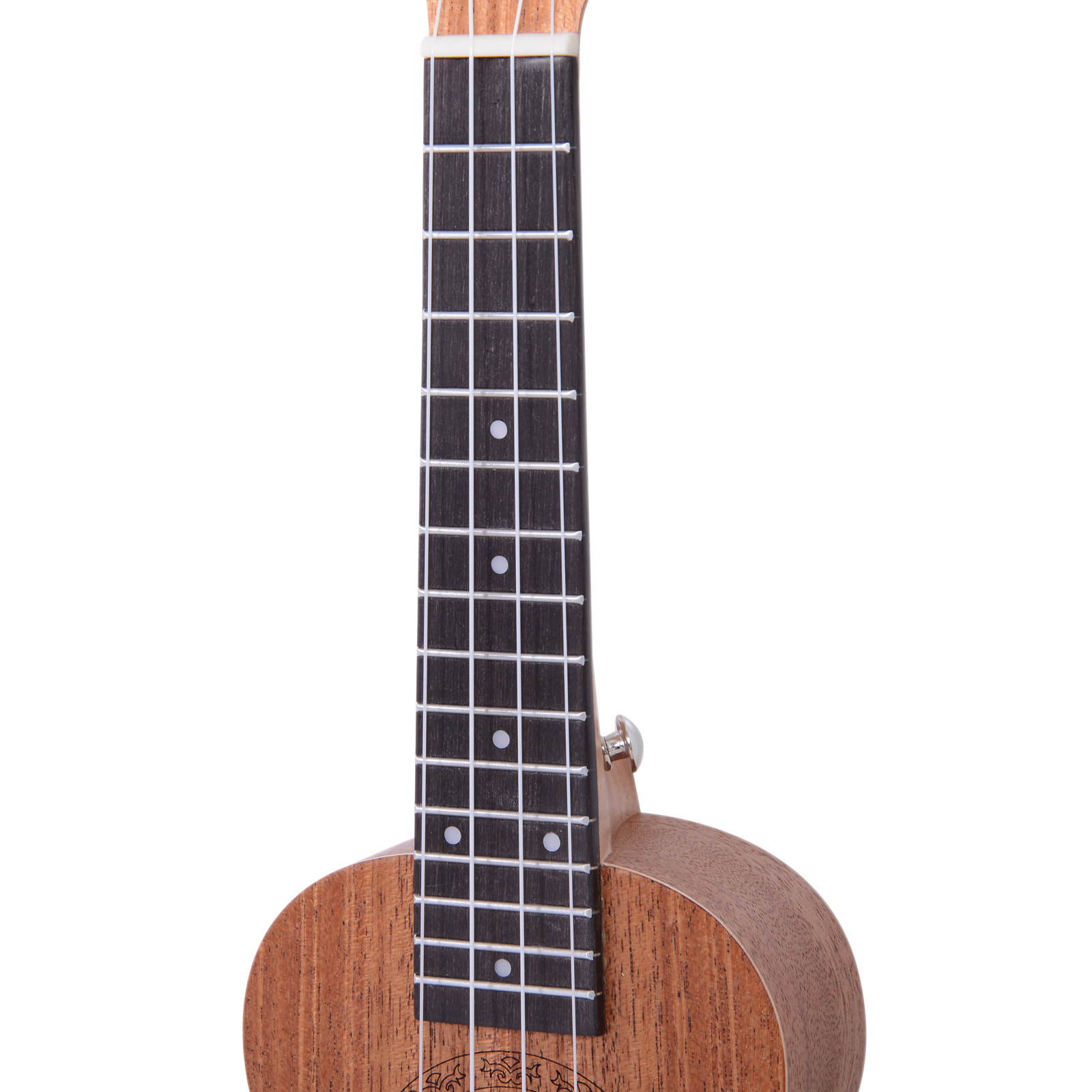 Ukelele 21 Pulgada Ukelele Soprano para Principiantes Cuerda Nylon Hecho a Mano