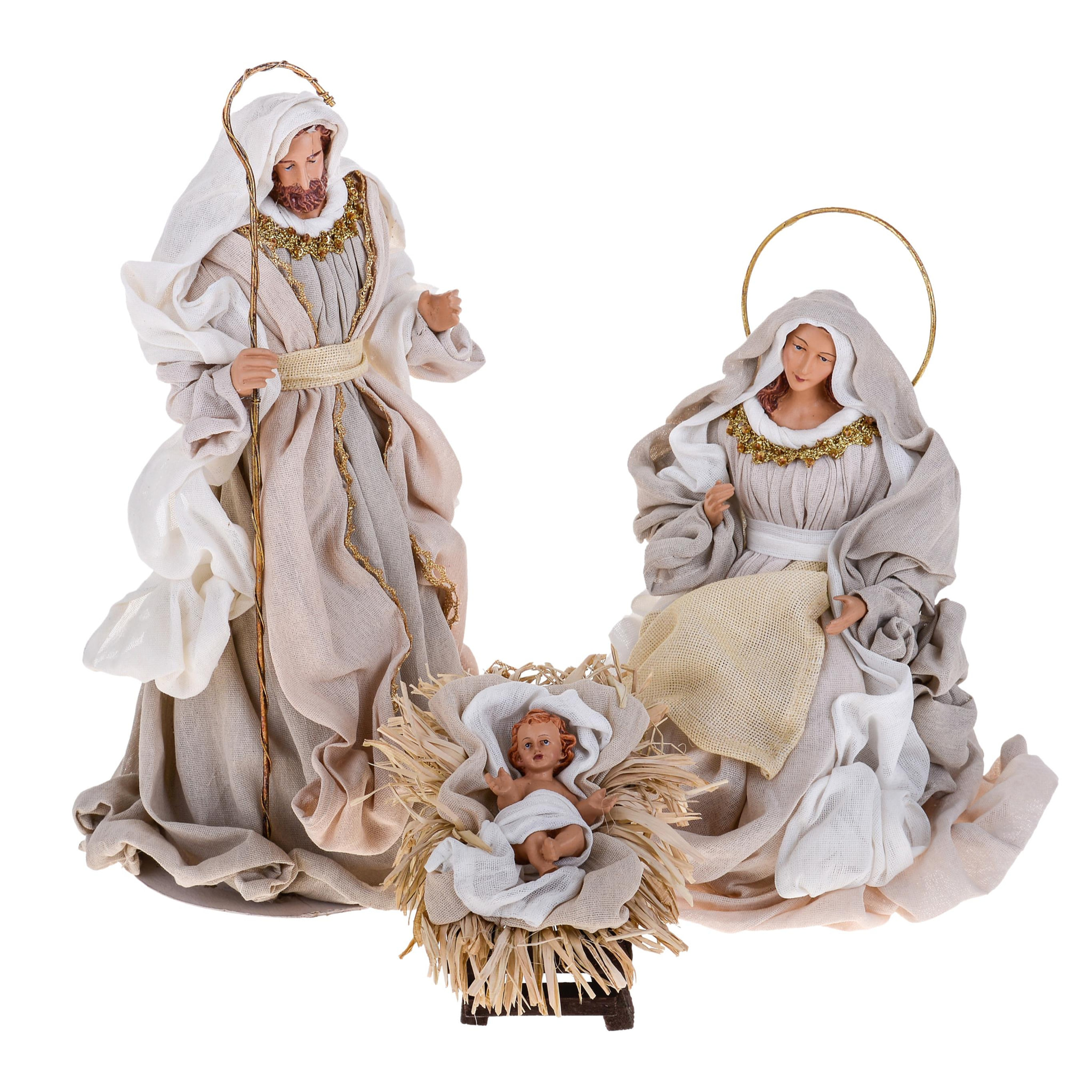 NativitÃ 3 Pezzi. Altezza 36 Cm - Pezzi 1 - 18,5X36X16cm - Colore: Altro - Bianchi Dino - Articoli Natalizi