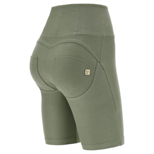 Pantaloni biker push up WR.UP® in jersey drill sostenibile