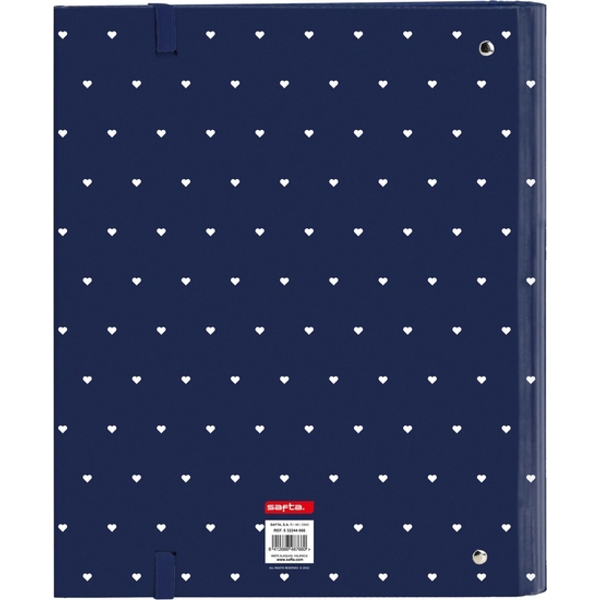 Carpeta 4 anillas 30mm c/recambio safta "paris"