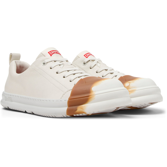 Scarpe stringate - CAMPER Junction Runner - Bianco - Pelle liscia