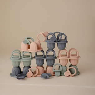 Mushie Bandeja Para Hacer Helados Solid