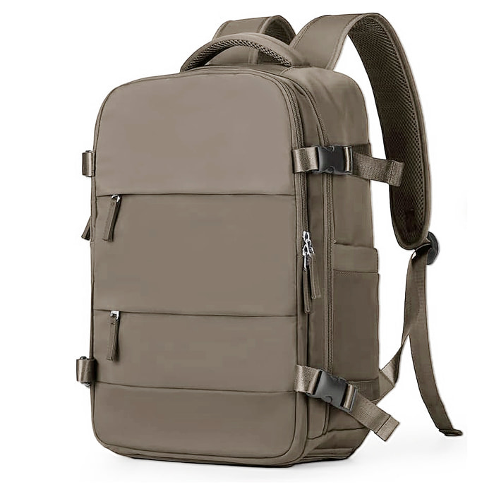 Mochila cabina viaje de gran capacidad con multicompartimento (calzado,ropa,portátil).