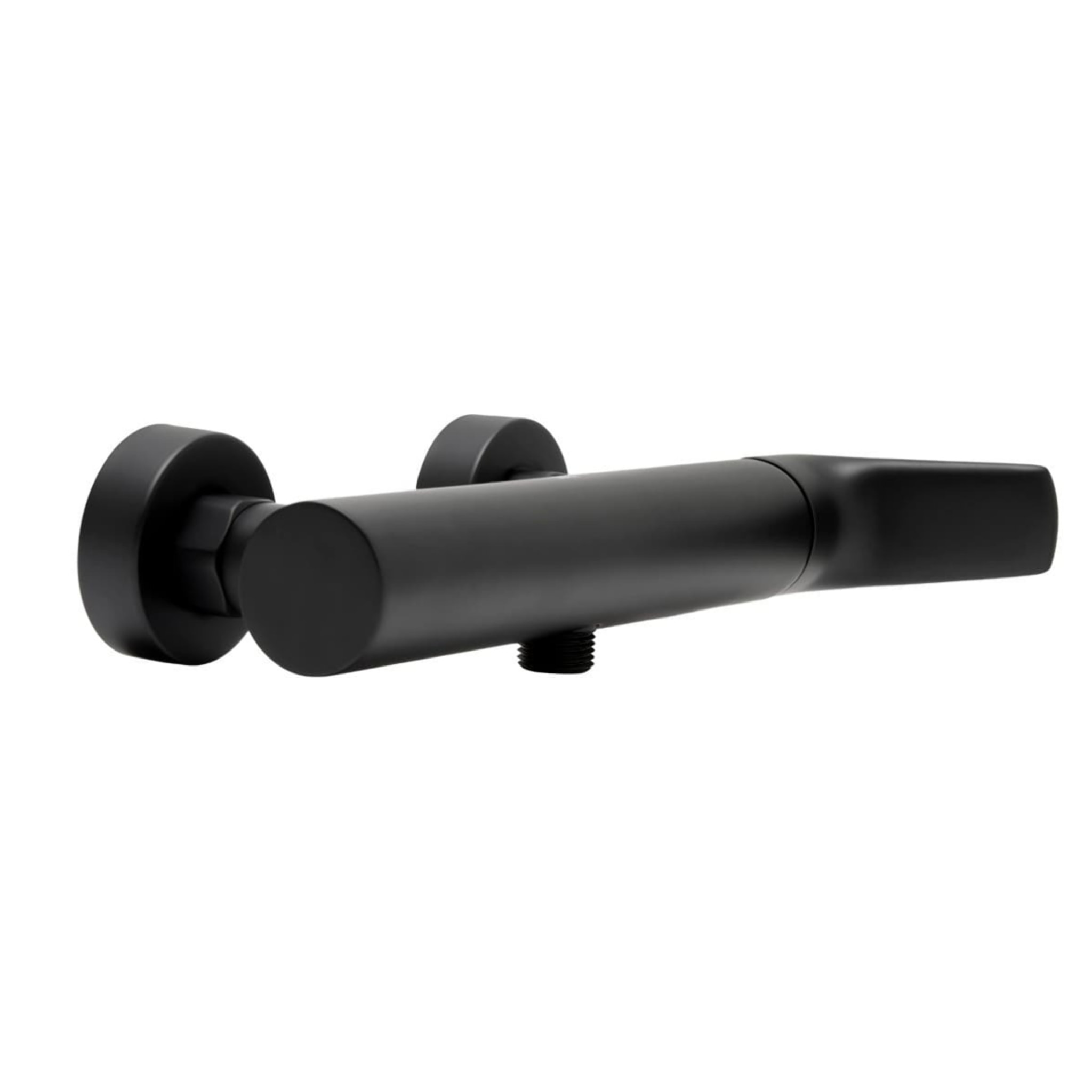 Infinitio mitigeur de douche monocommande mural, sans ensemble de douche, noir mat SATBSINF268C avec une garantie de 5 ans