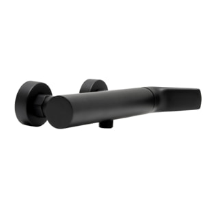 Infinitio mitigeur de douche monocommande mural, sans ensemble de douche, noir mat SATBSINF268C avec une garantie de 5 ans